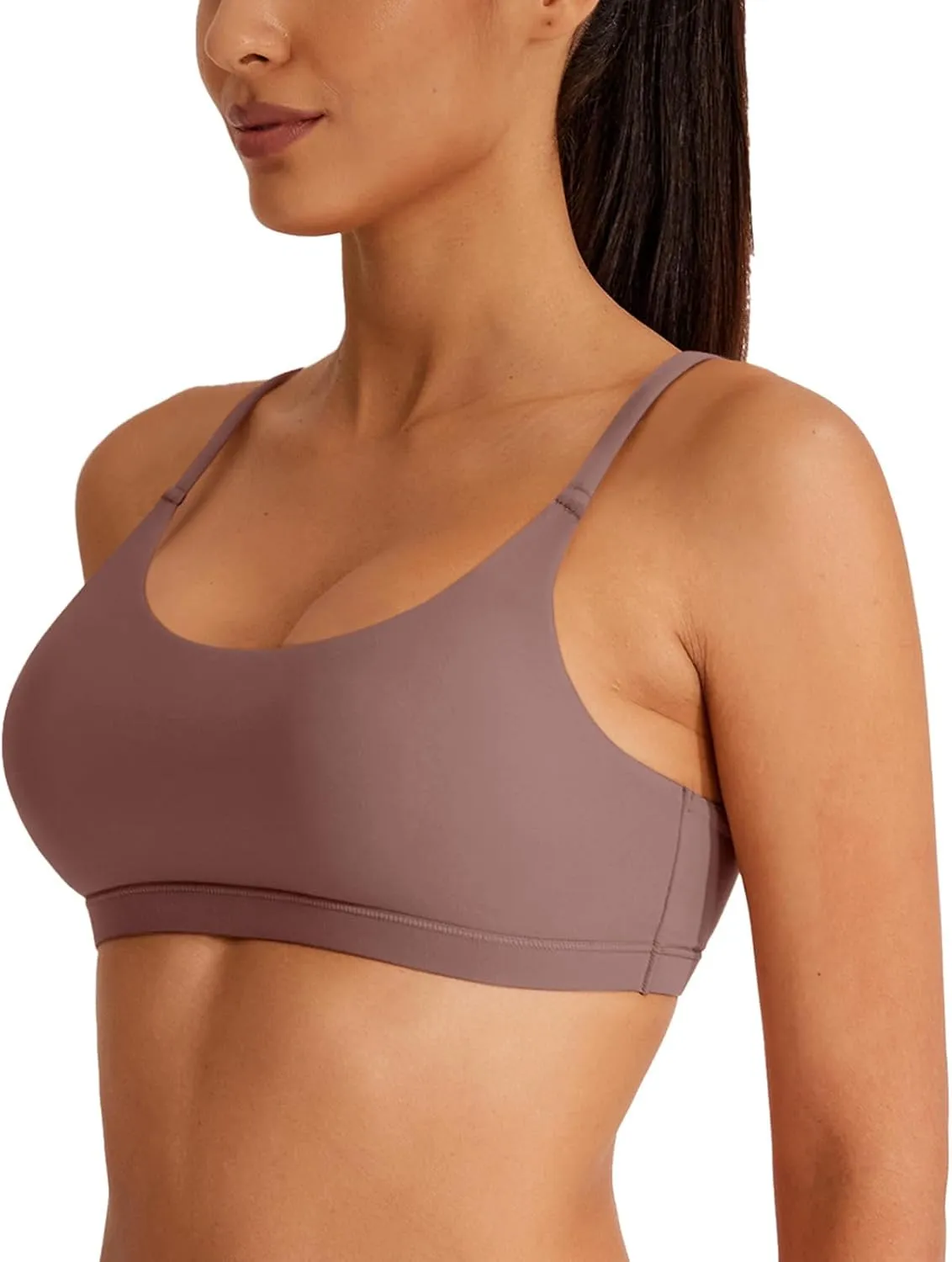 REORIA Women's Racerback Wireless No Padded Comfortable Sleep Bralettes Bras for Women