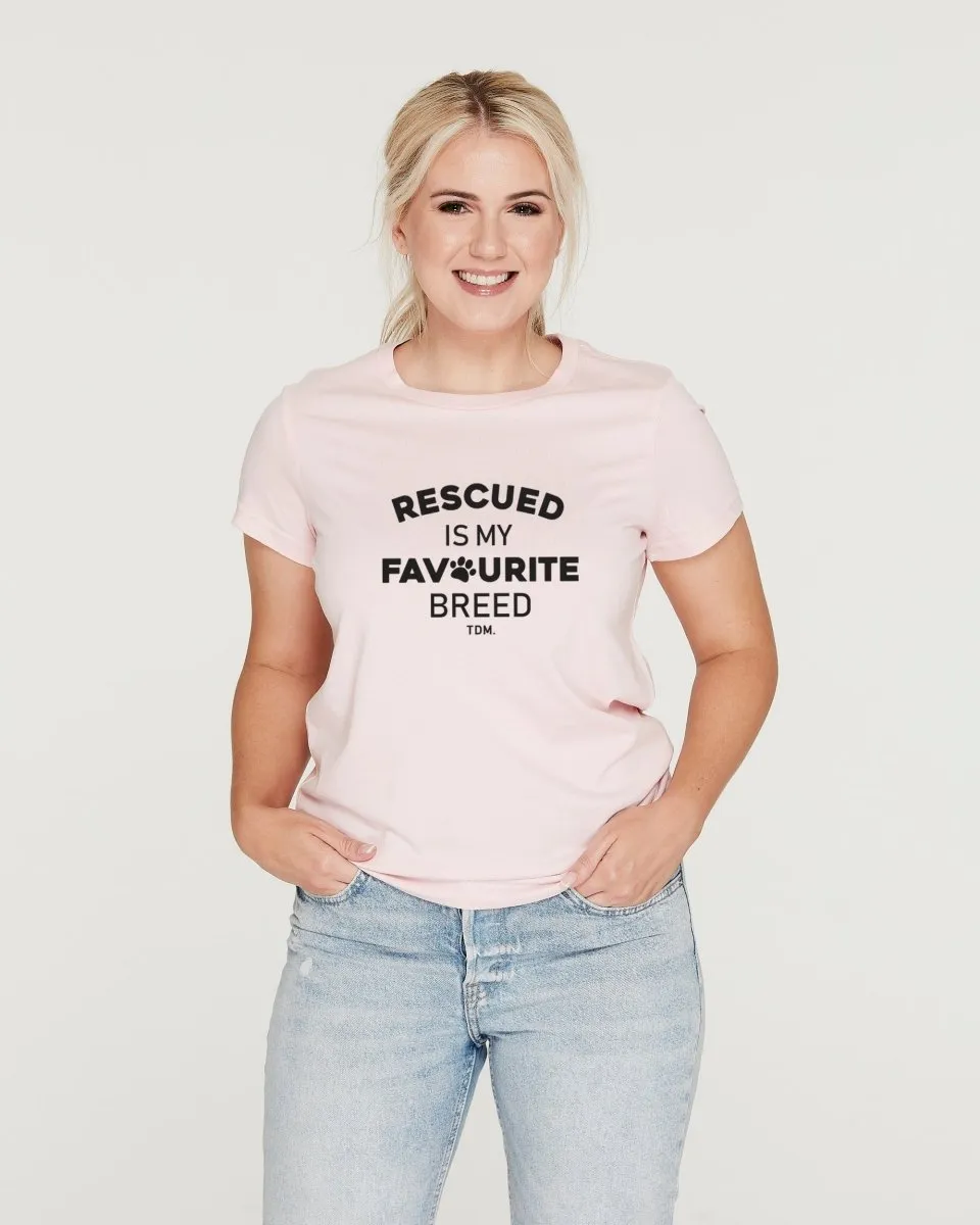 Rescued Is My Favourite Breed: Classic T-Shirt