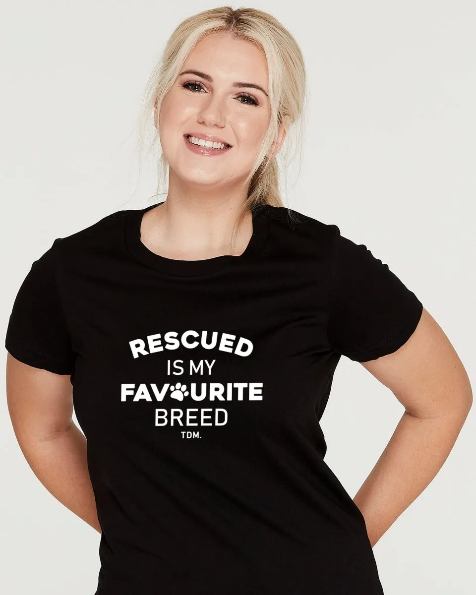 Rescued Is My Favourite Breed: Classic T-Shirt