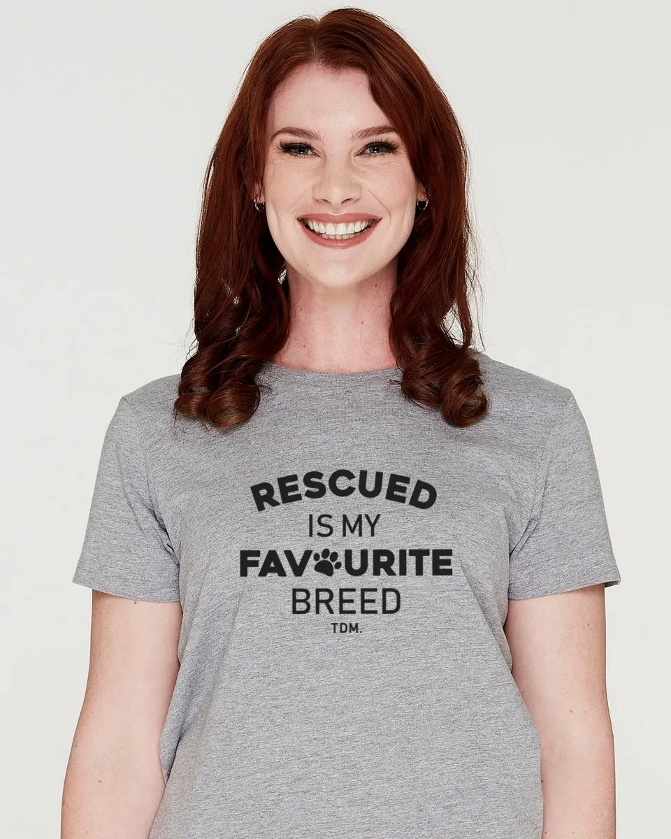 Rescued Is My Favourite Breed: Classic T-Shirt