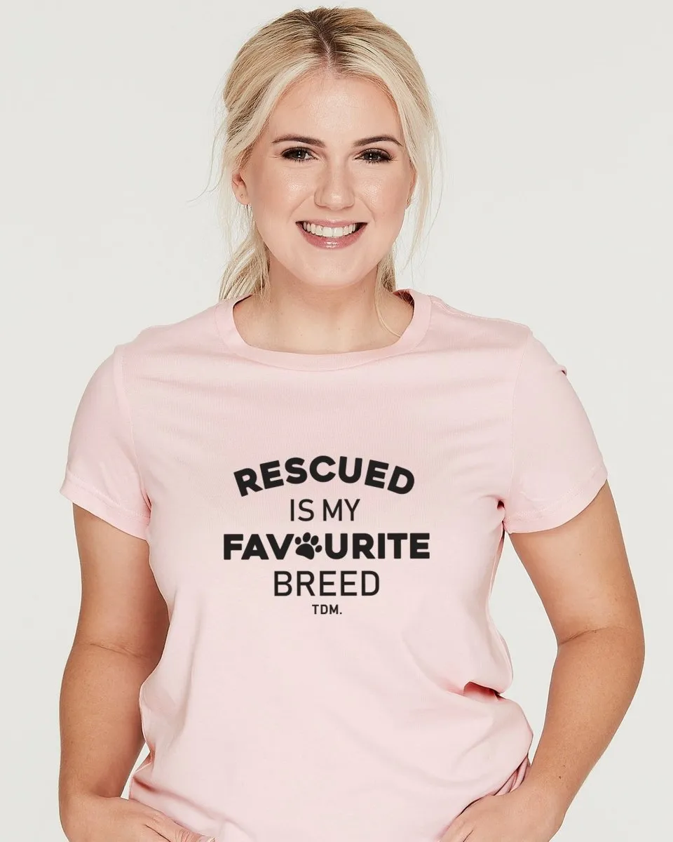 Rescued Is My Favourite Breed: Classic T-Shirt