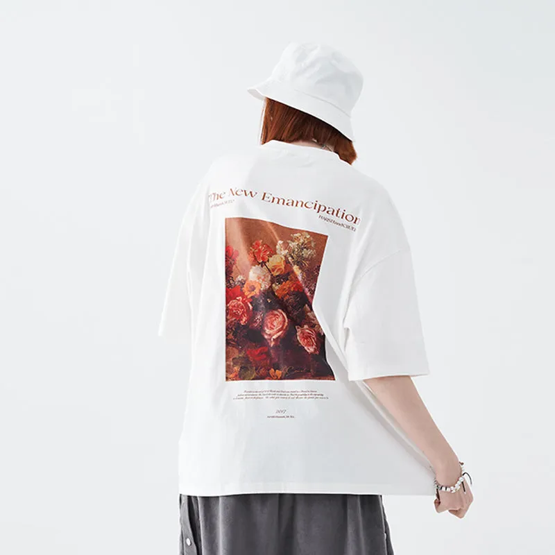 Retro Oil Painting Classic Tee