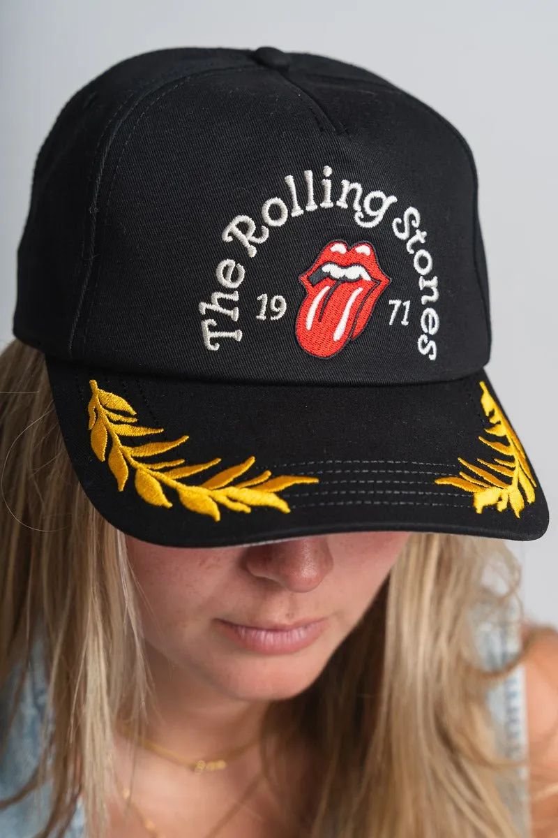 Rolling Stones club captain hat black