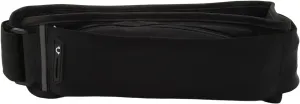 Running Belt Comfortable Adjustable Multiple Pockets Jogging Waist Bag Ideal for Exercise Fitness Travel (Black)