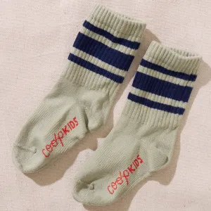 Scooter Tube Sock - Olive Navy