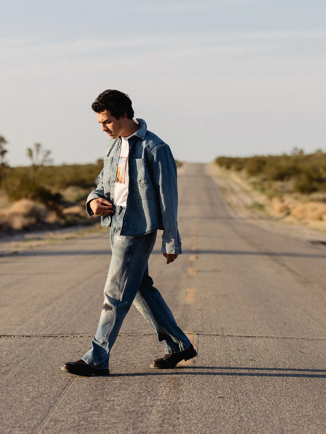Scotch Soda x Joe Jonas Verve straight-fit jeans