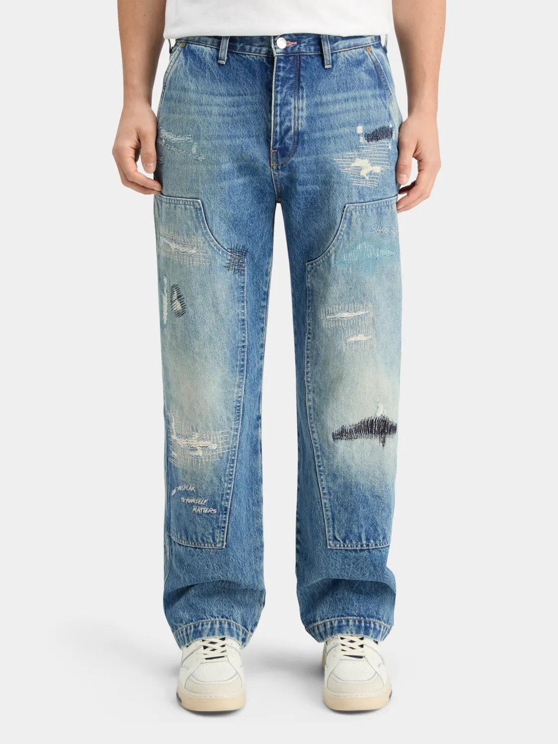 Scotch Soda x Joe Jonas Verve straight-fit jeans