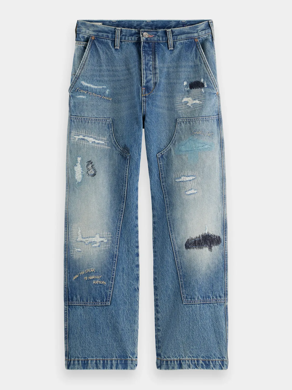 Scotch Soda x Joe Jonas Verve straight-fit jeans
