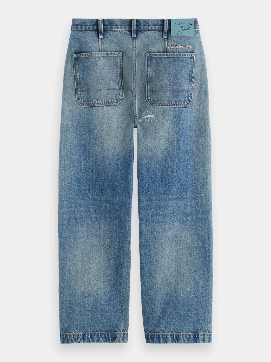 Scotch Soda x Joe Jonas Verve straight-fit jeans