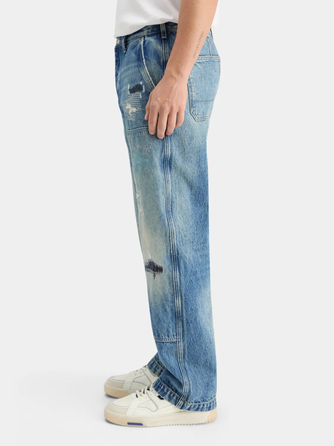 Scotch Soda x Joe Jonas Verve straight-fit jeans