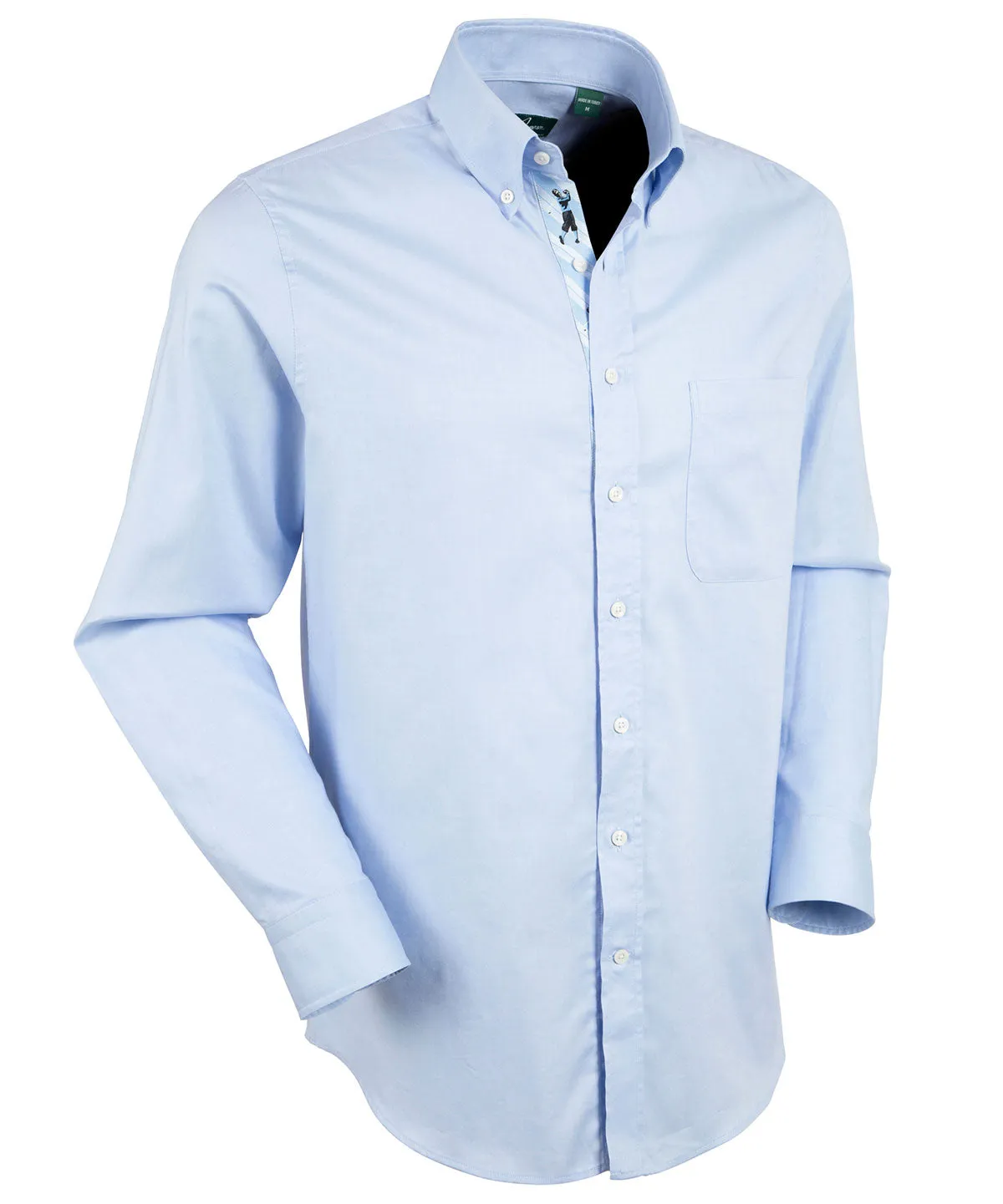 Signature 100% Cotton Oxford Solid Button-Down Shirt - Trim Fit