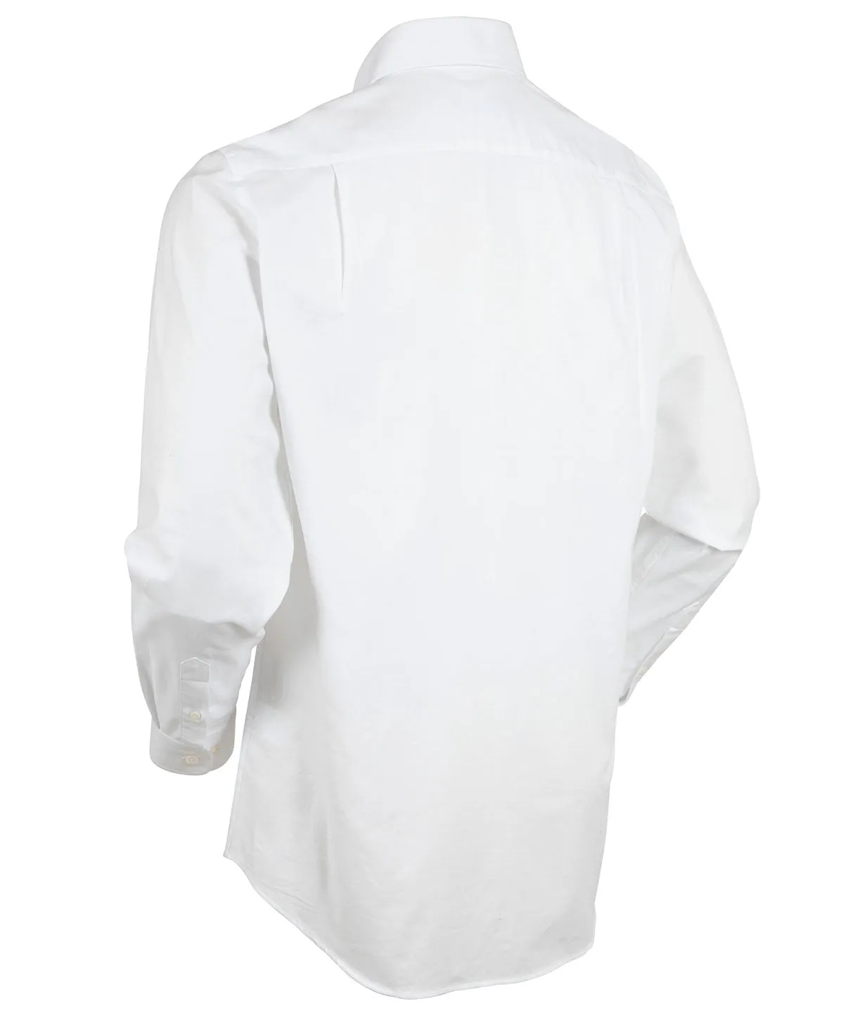 Signature 100% Cotton Oxford Solid Button-Down Shirt - Trim Fit