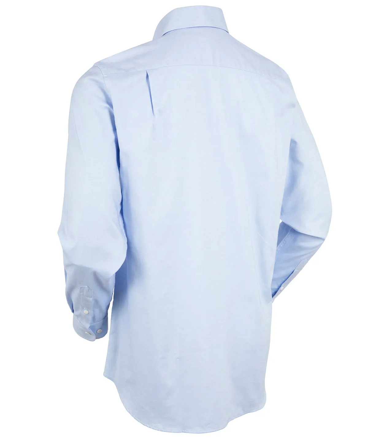 Signature 100% Cotton Oxford Solid Button-Down Shirt - Trim Fit