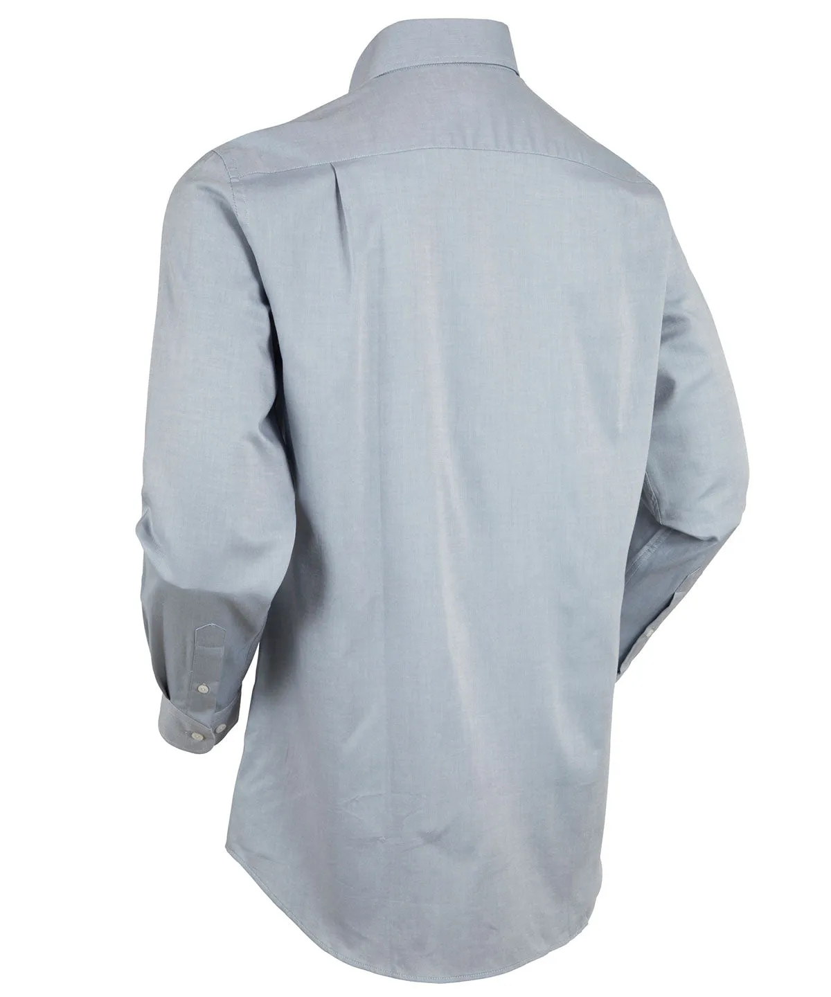 Signature 100% Cotton Oxford Solid Button-Down Shirt - Trim Fit