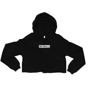 Skyball Beach Volleyball Apparel - Reverse Cropped Hoodie
