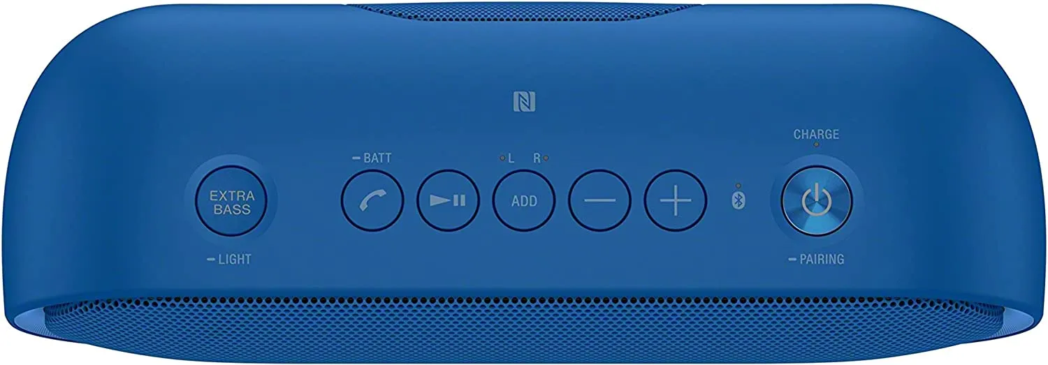 Sony XB20 Portable Wireless Speaker with Bluetooth, Blue