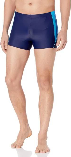 Speedo Men's Swimsuit Square Leg Splice