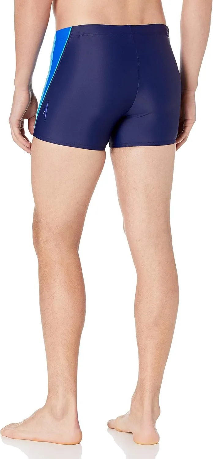 Speedo Men's Swimsuit Square Leg Splice