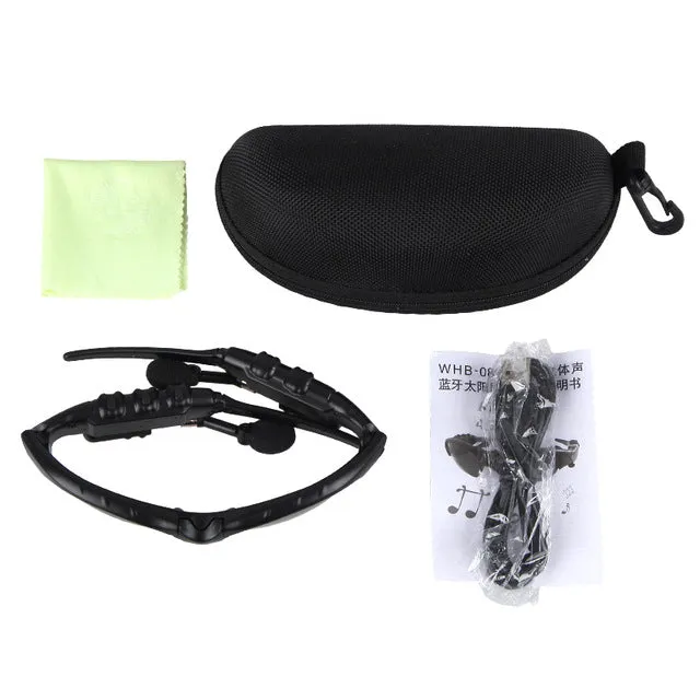 Sports Bluetooth Earphone Polarized Sunglasses