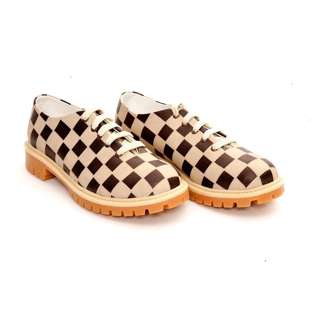 Squares Oxford Shoes TMK6506