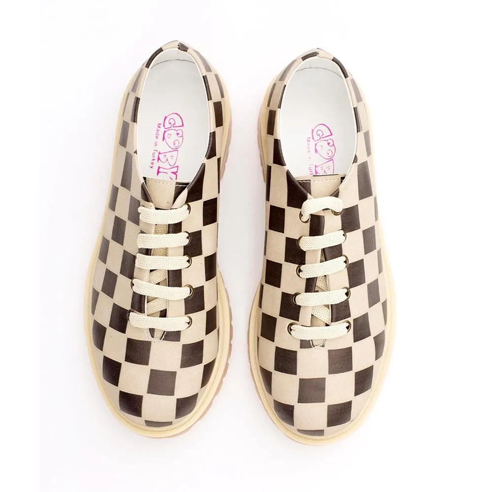 Squares Oxford Shoes TMK6506