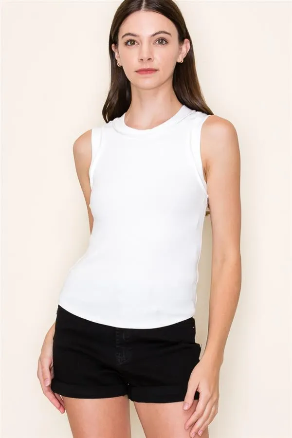 The Jessa Basic Ribbed Tank