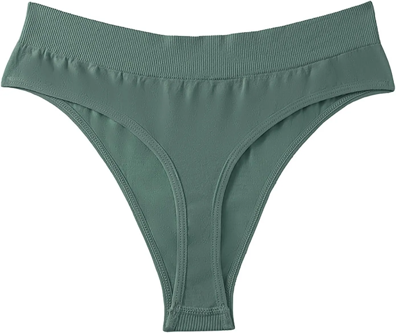 Thongs for Women No Show Sexy Underwear Stretch Breathable Comfortable Ladies Panties Soft Briefs Cheeky Underpants