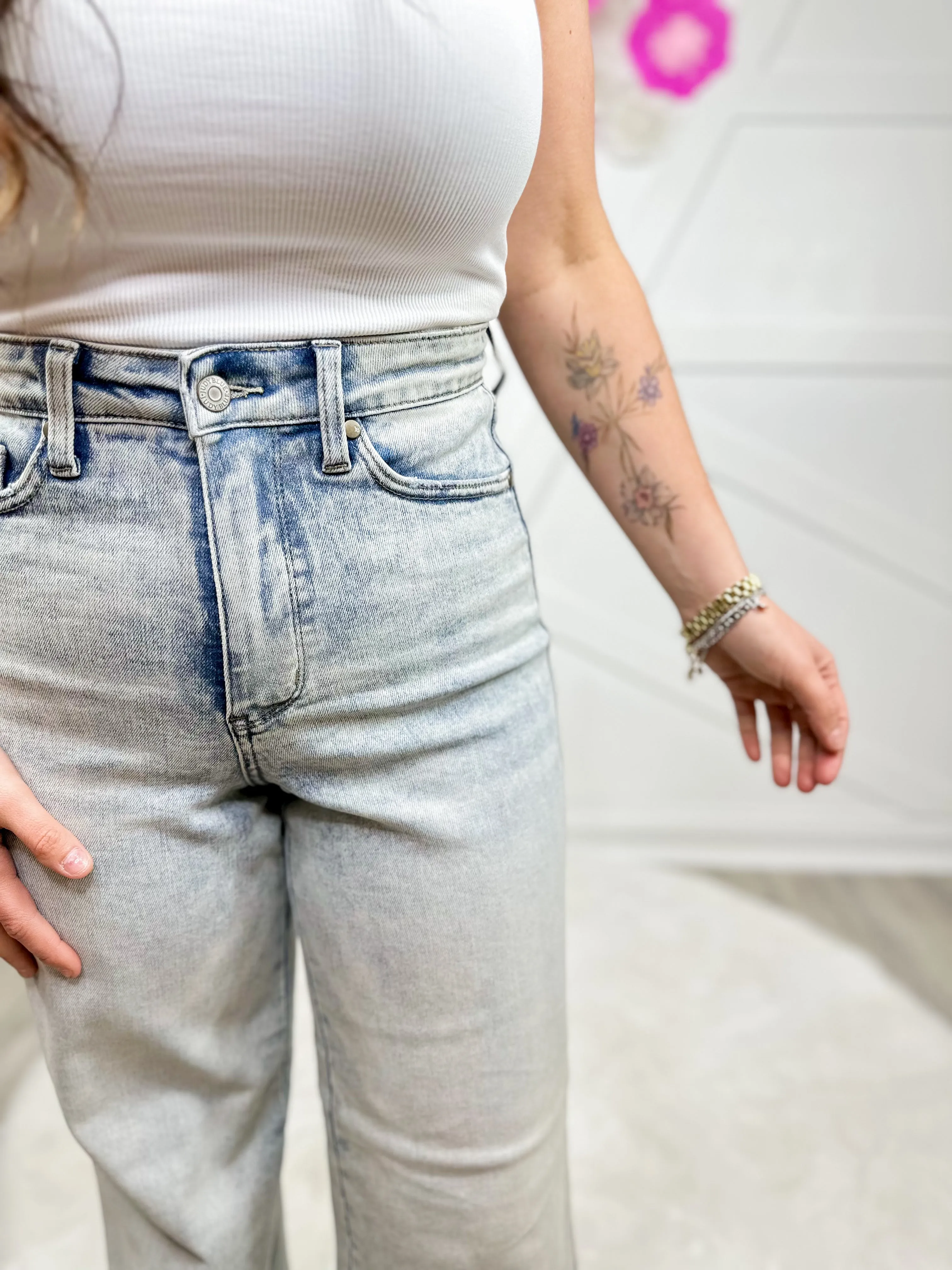 Timeless Tummy Control Wide Leg by Judy Blue