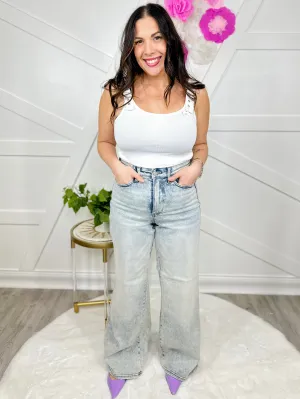 Timeless Tummy Control Wide Leg by Judy Blue