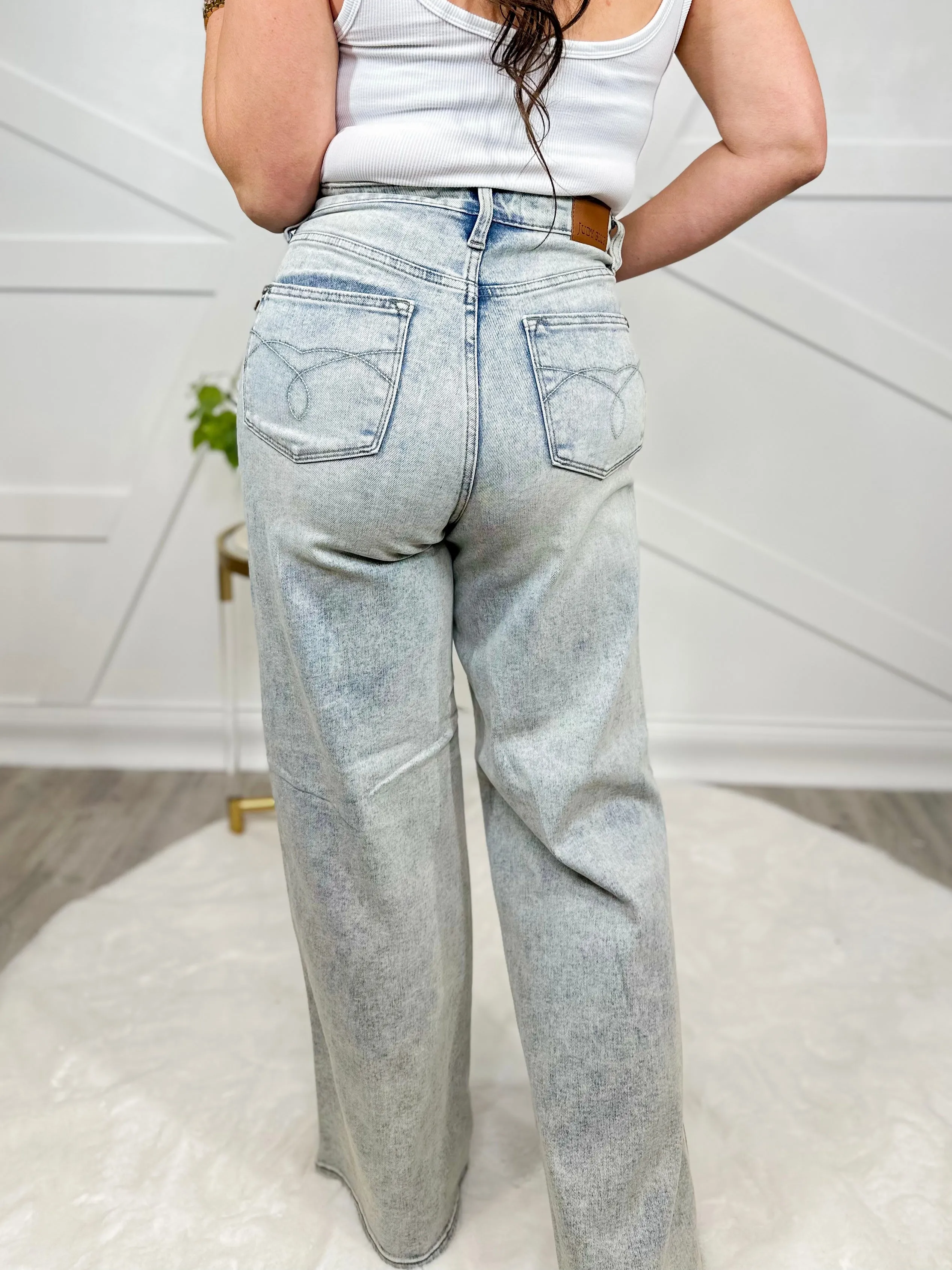 Timeless Tummy Control Wide Leg by Judy Blue