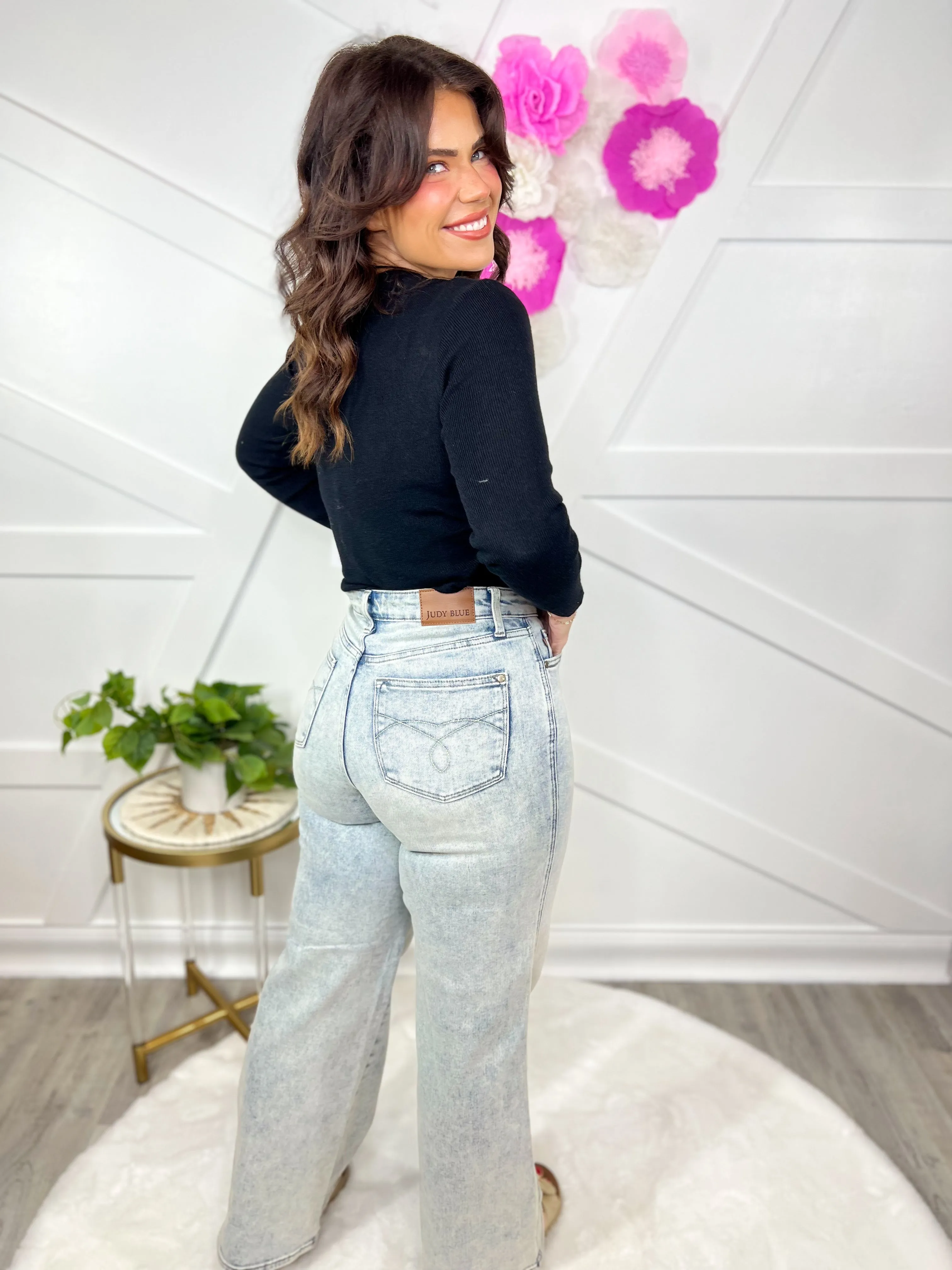 Timeless Tummy Control Wide Leg by Judy Blue