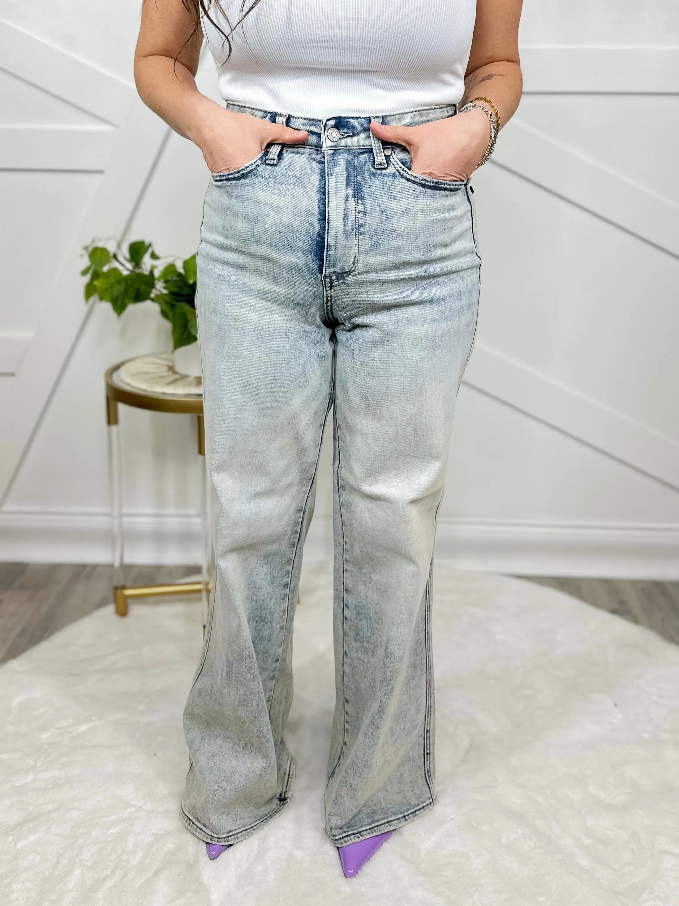 Timeless Tummy Control Wide Leg by Judy Blue