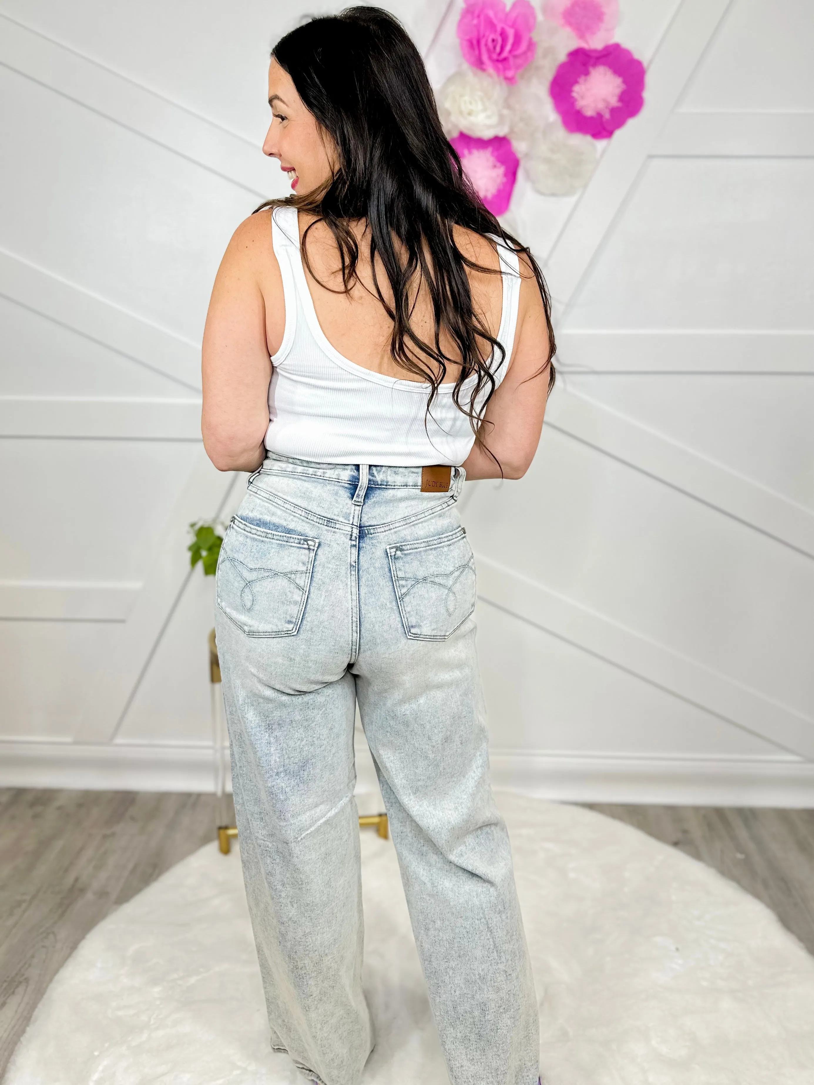 Timeless Tummy Control Wide Leg by Judy Blue