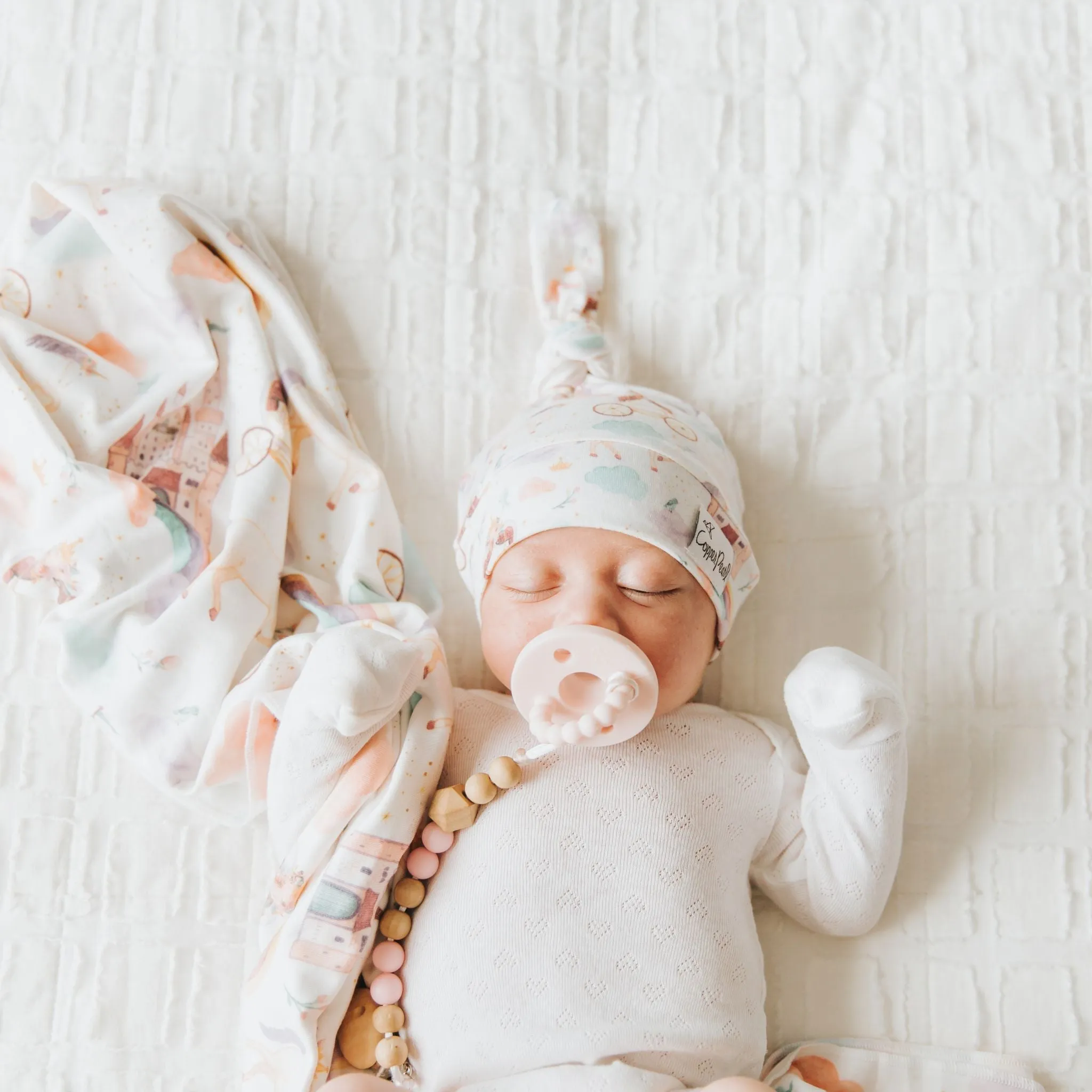 Top Knot Hat - Enchanted