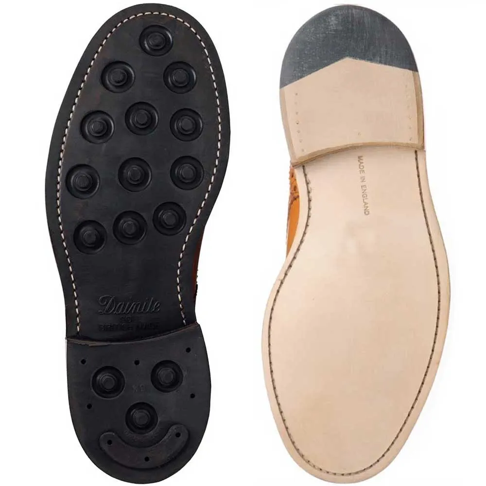 TRICKER'S Woodstock Shoes - Mens Dainite or Leather Sole - Black