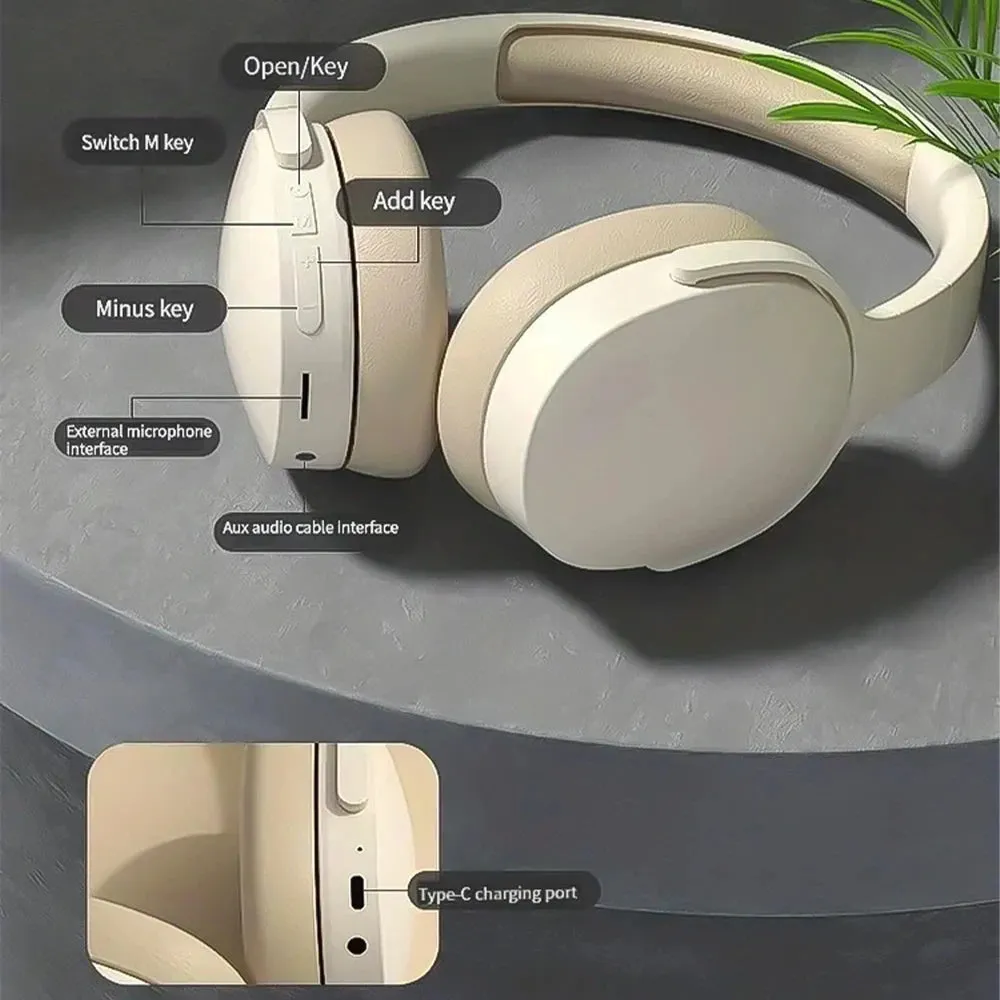 True Wireless Bluetooth Headset Sports with Noise Reduction Long Life High Sound Quality Computer Gaming Headphone