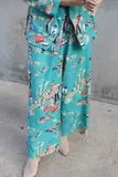 TURQUOISE WAGON PANT