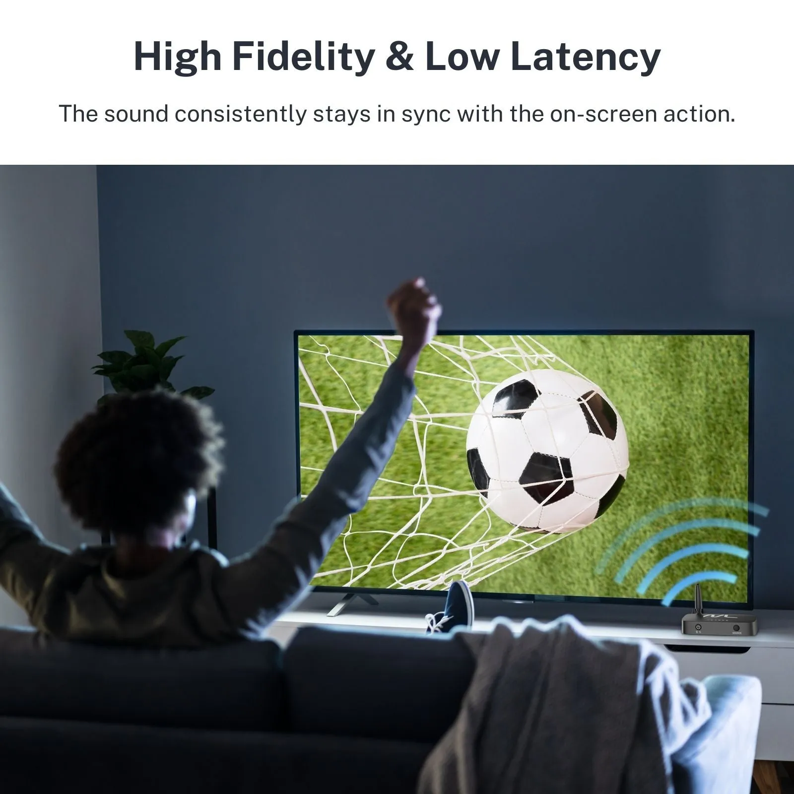 TV hearMore™ Bluetooth Auracast Audio Transmitter