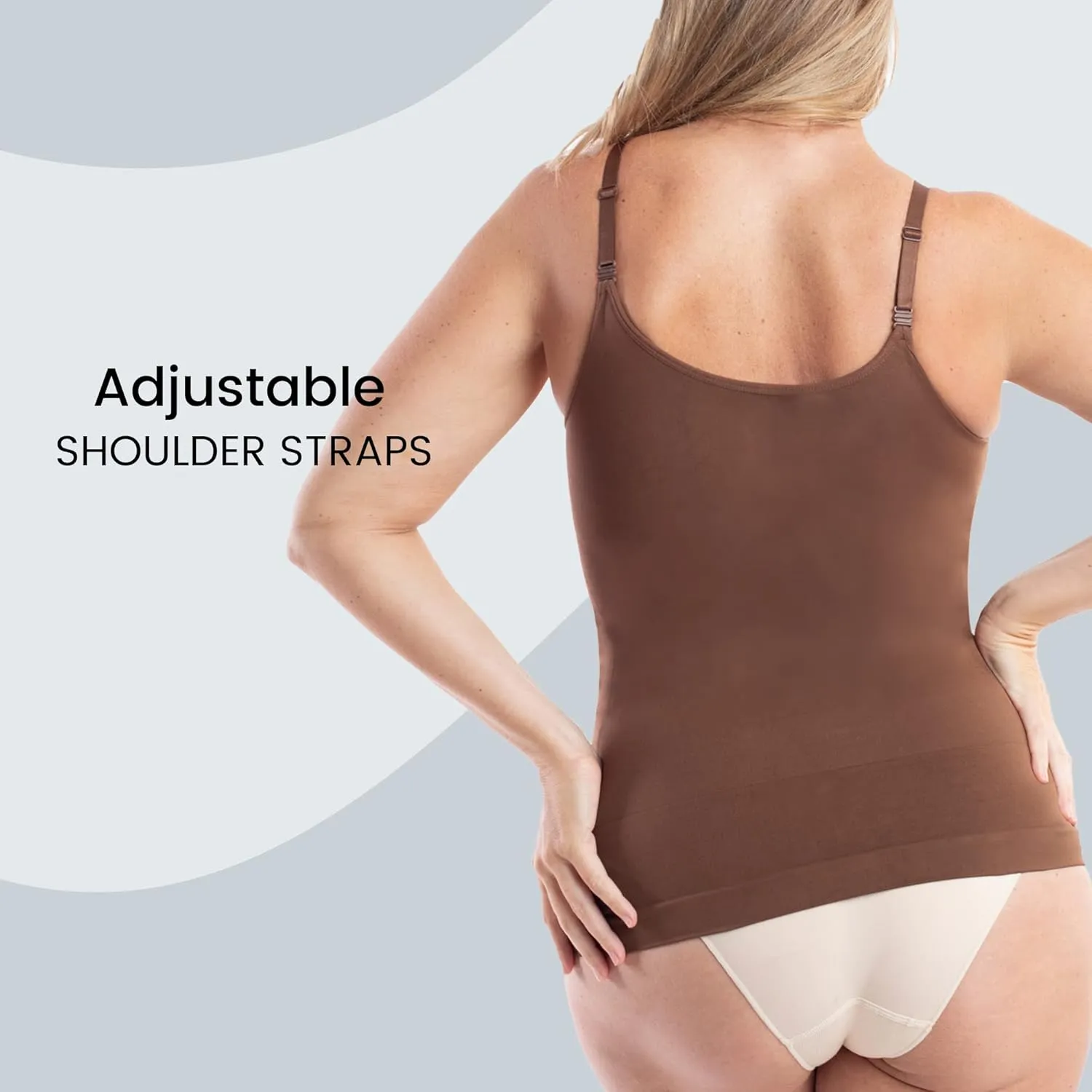 Underoutfit Shaper Cami for Women - Tummy Control with Slimming Compression