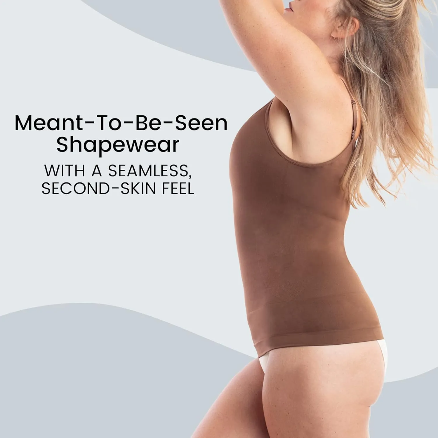 Underoutfit Shaper Cami for Women - Tummy Control with Slimming Compression