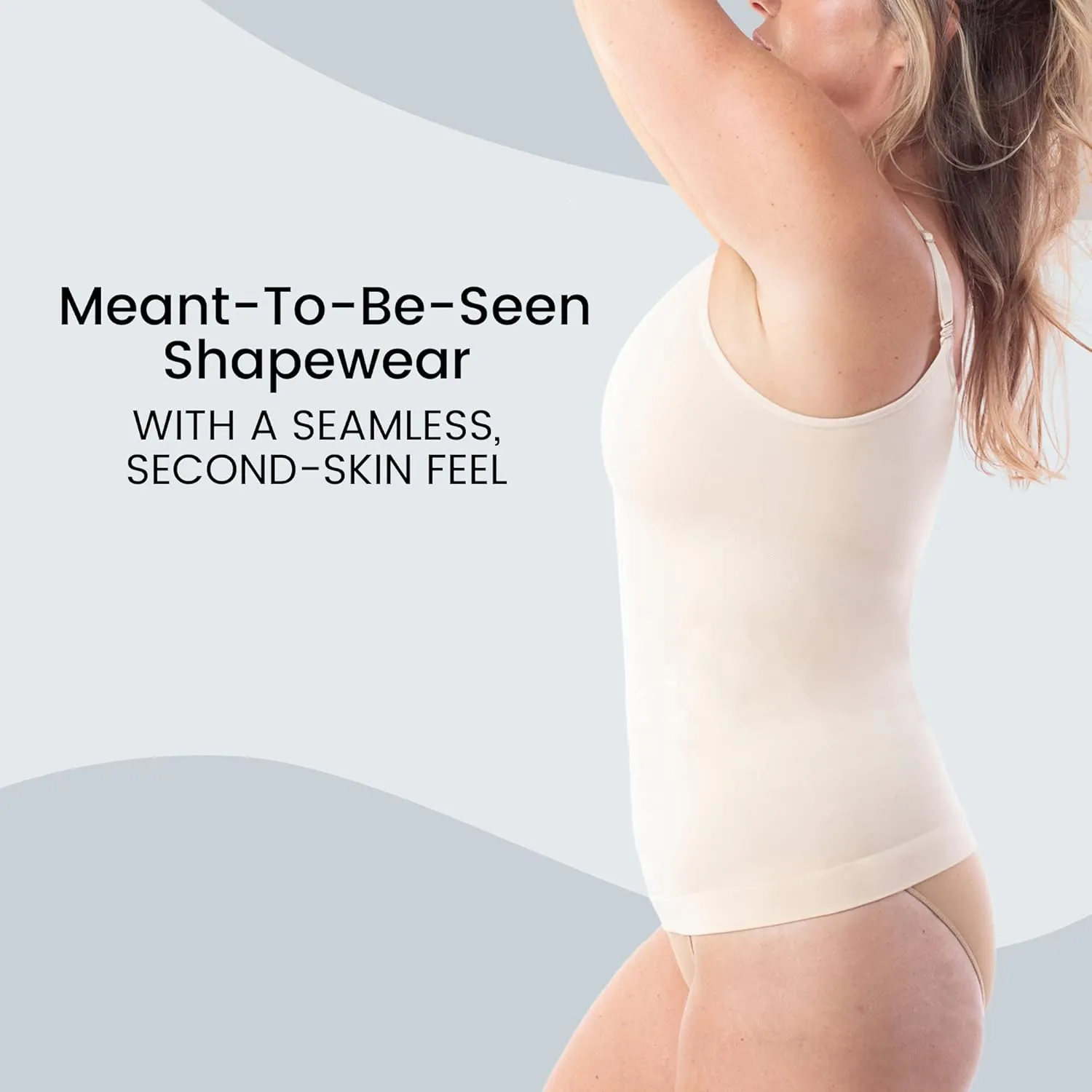 Underoutfit Shaper Cami for Women - Tummy Control with Slimming Compression