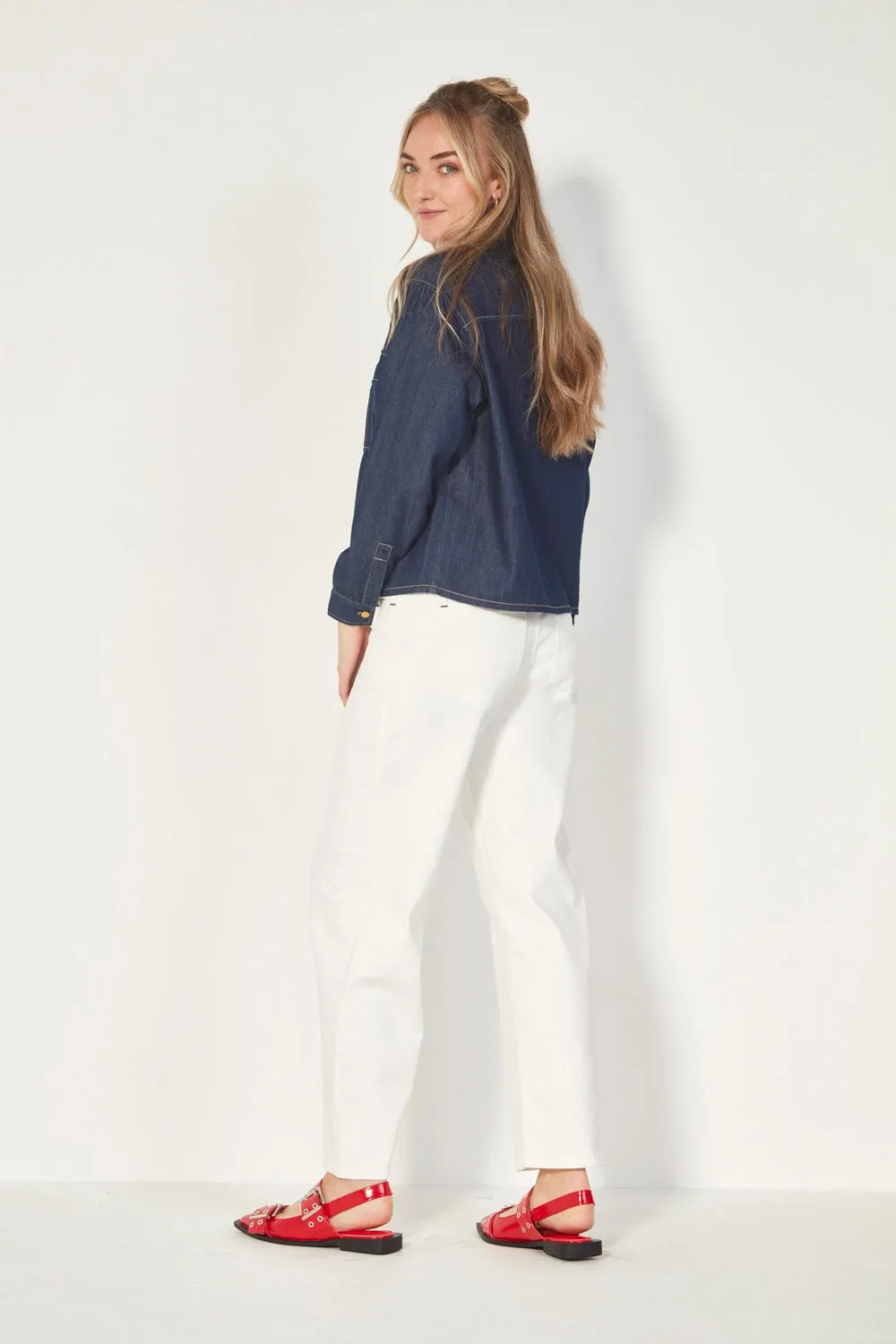 VERGE | STEVIE JACKET - DARK DENIM