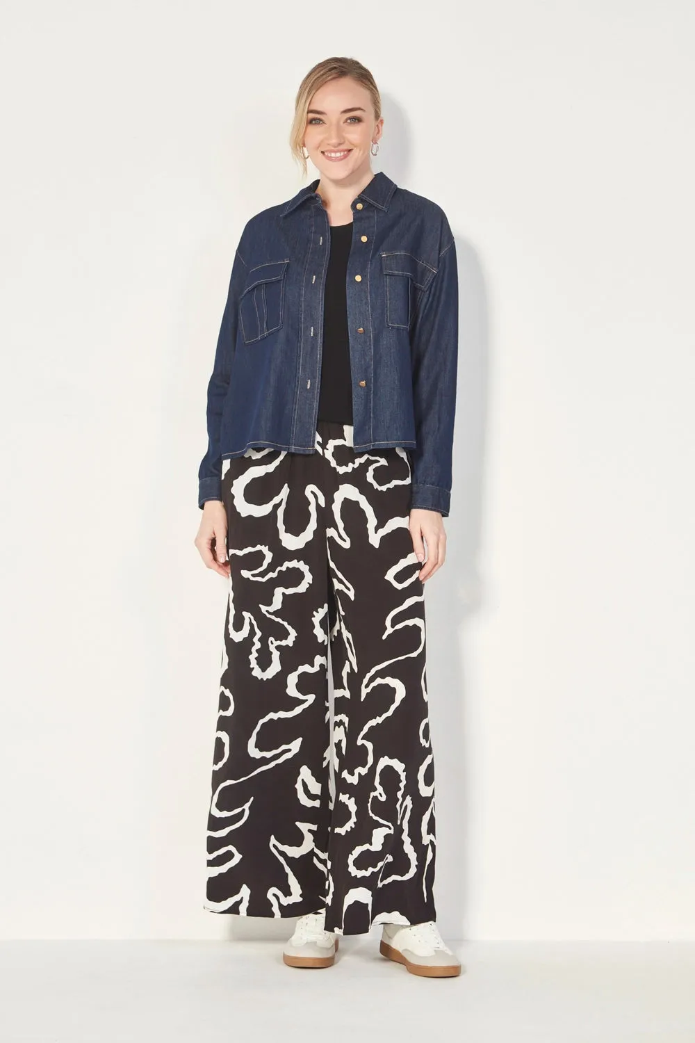 VERGE | STEVIE JACKET - DARK DENIM