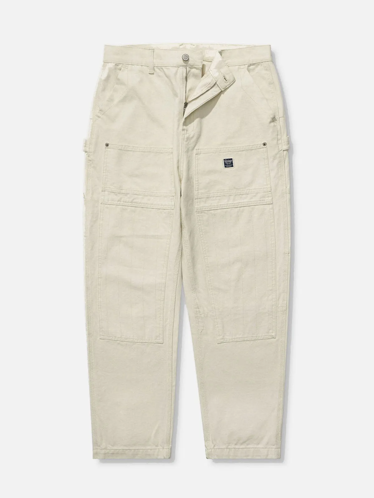 Versatile Multi-Pocket Straight Pants