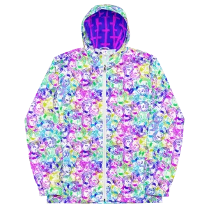 VOSRIO Select CMYK Colour Mens windbreaker