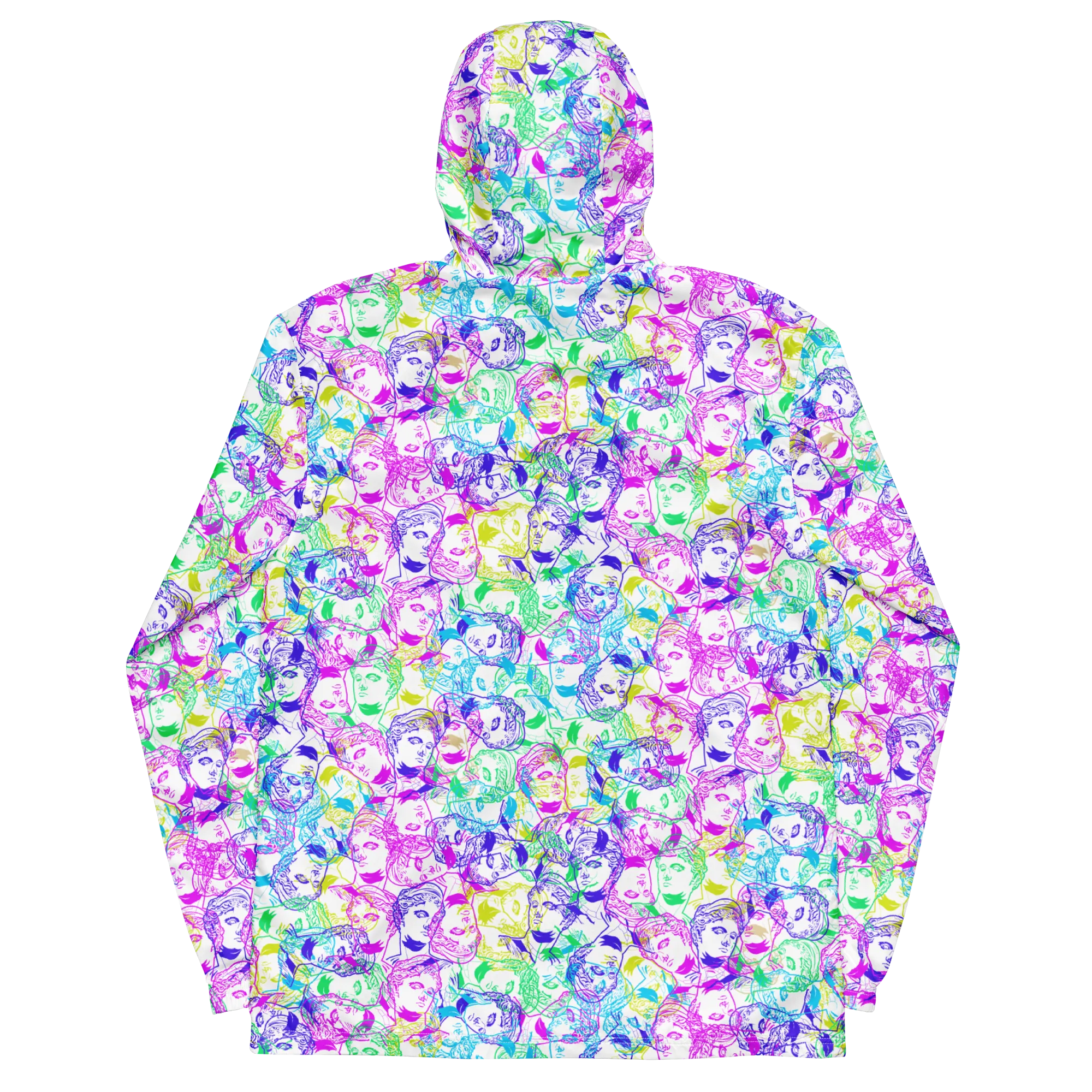 VOSRIO Select CMYK Colour Mens windbreaker