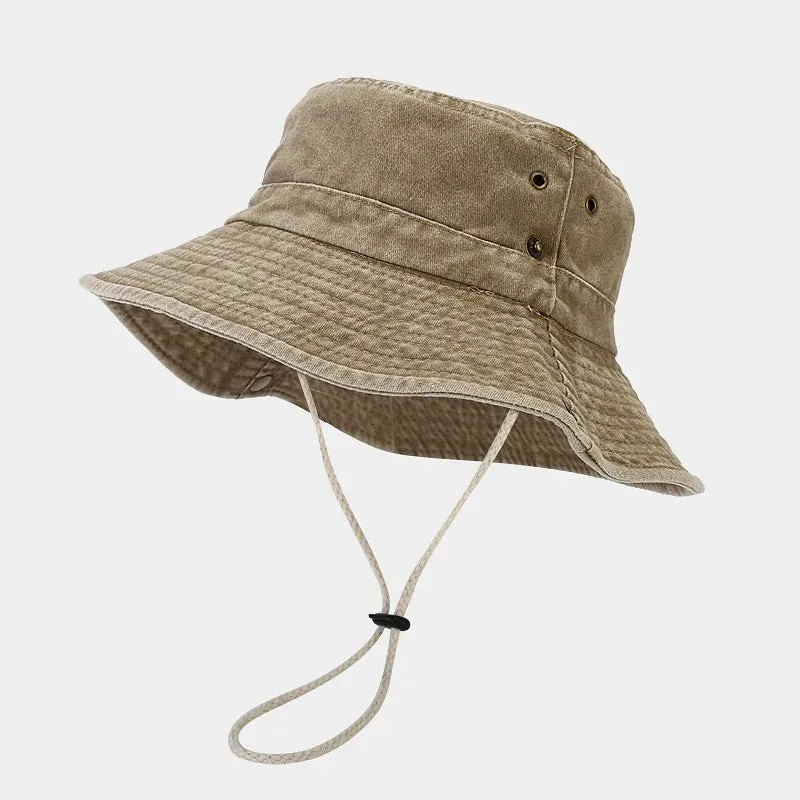 Washed Fishman Bucket Hat