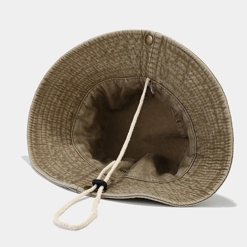 Washed Fishman Bucket Hat