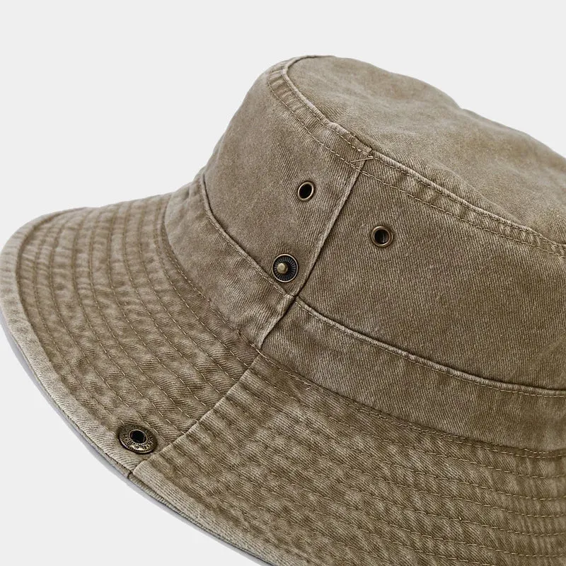 Washed Fishman Bucket Hat