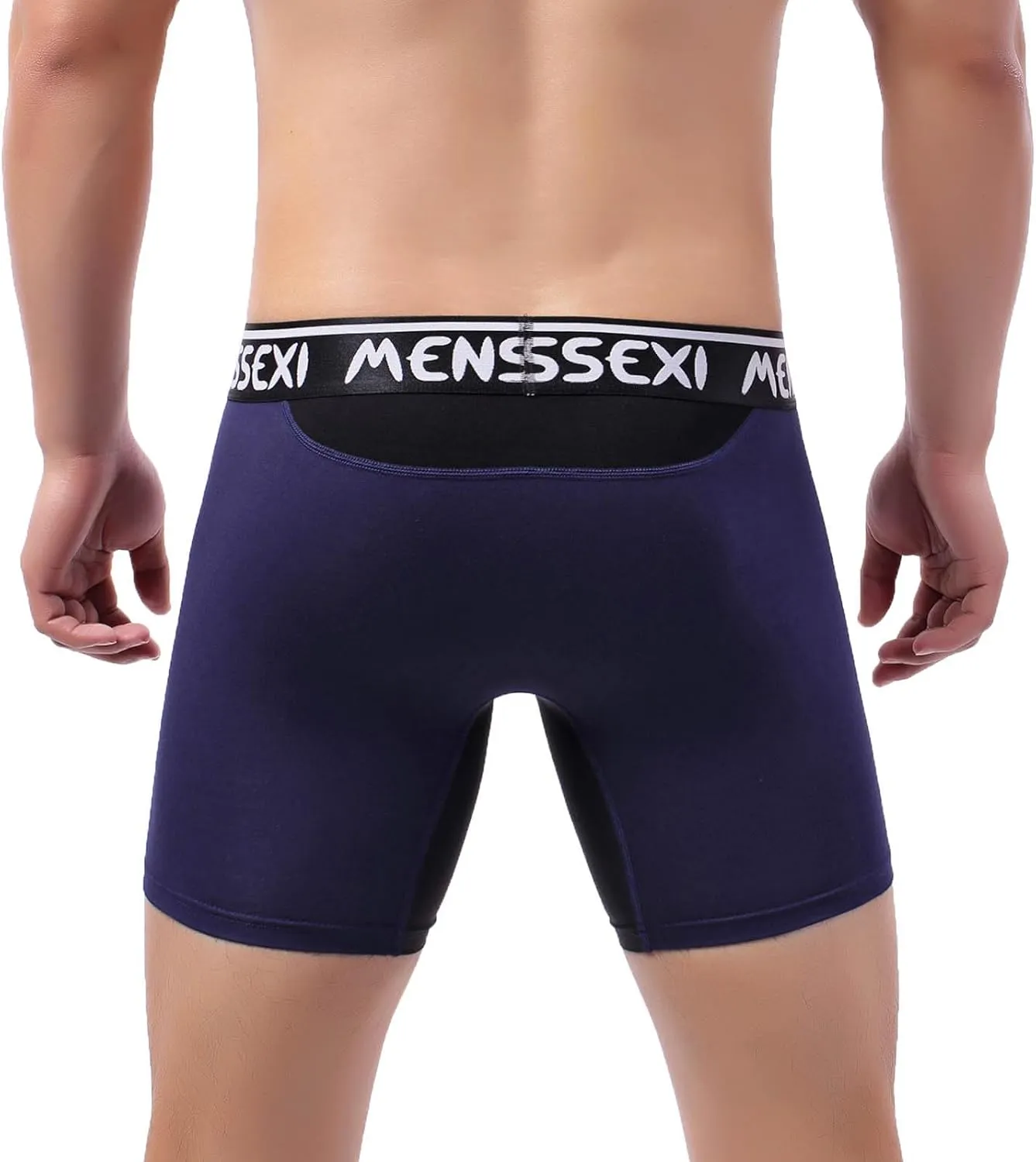 wodceeke Men's Boxer Briefs Underwear Soft Comfortable Compression Shorts Sports Boxers Gifts for Boyfriend Husband Him